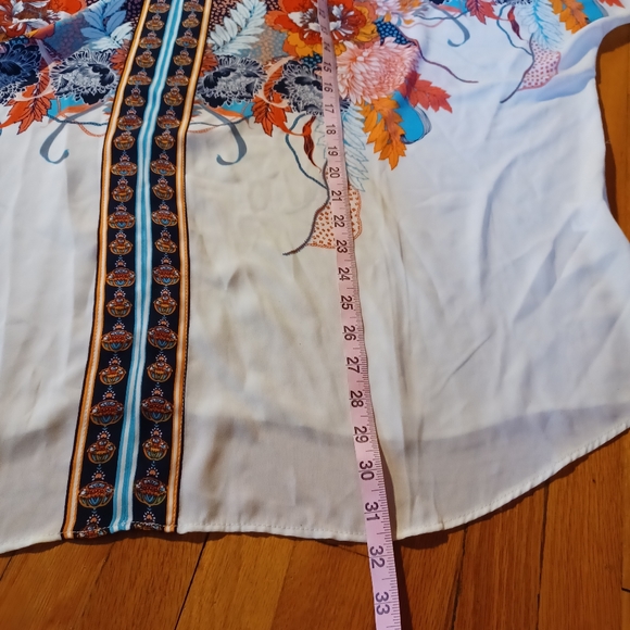 Rose & Olive beautiful top or cover up 3X - Picture 8 of 12